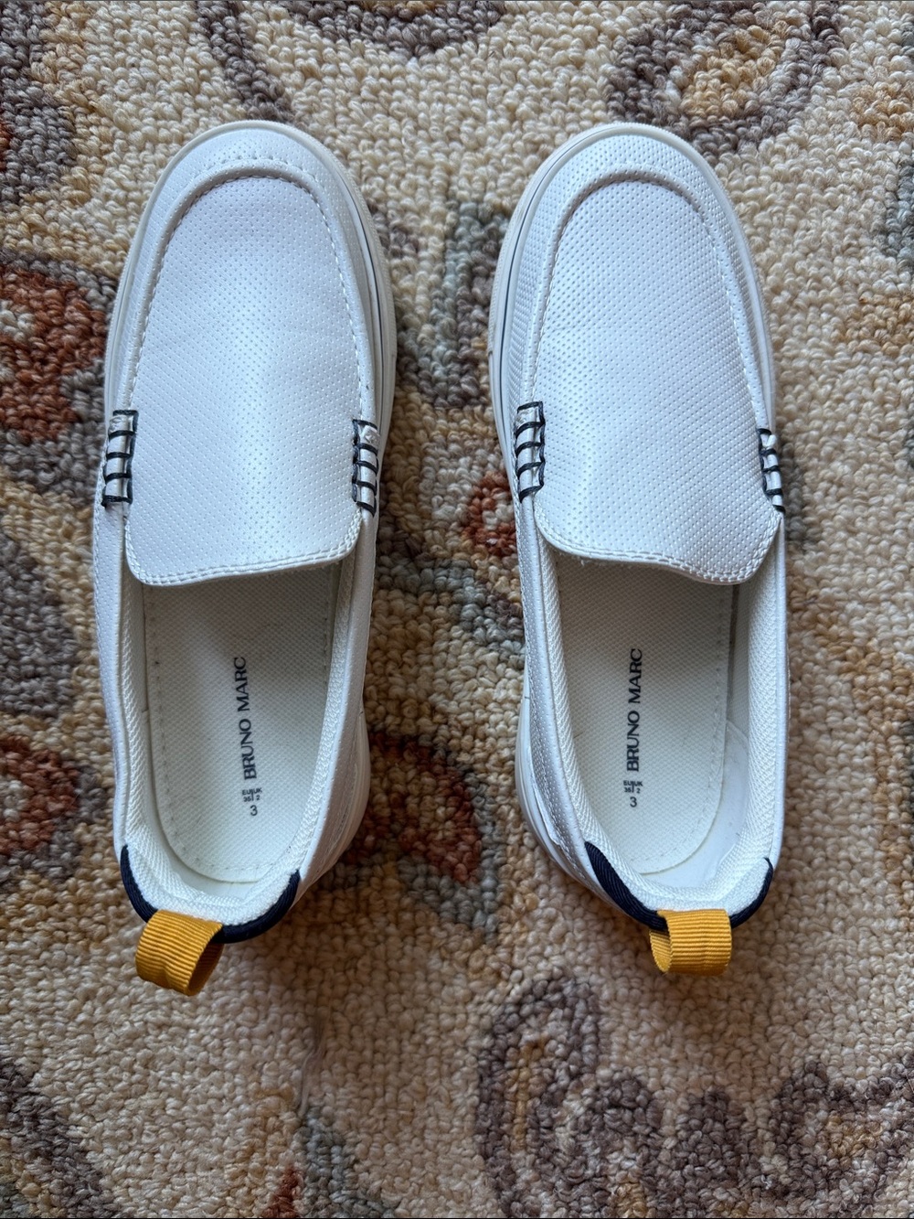 Boys Bruno Marc Slip-On Loafers Size 3